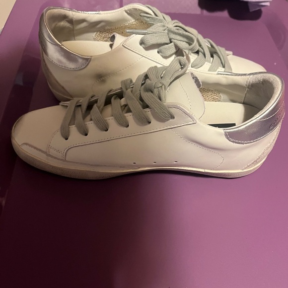  Superstar Mixed Leather Sneakers